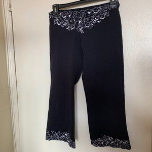 BLUE FISH BLACK WHITE EMBROIDERED PULL ONCAPRI SIZE 3 POLYAMIDE ELASTANE